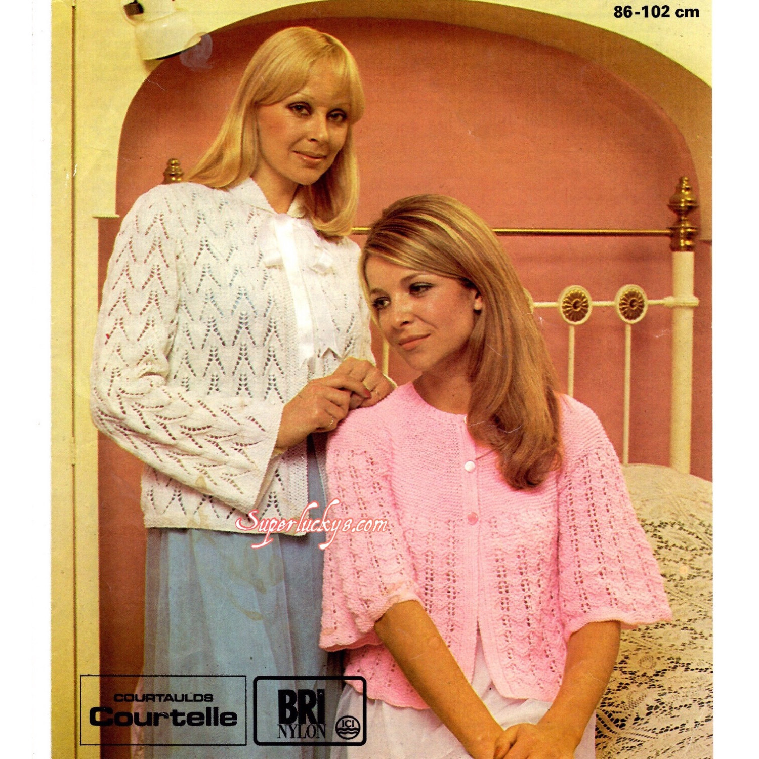 Vintage Bed Jacket Knitting Pdf Patterns Superlucky8